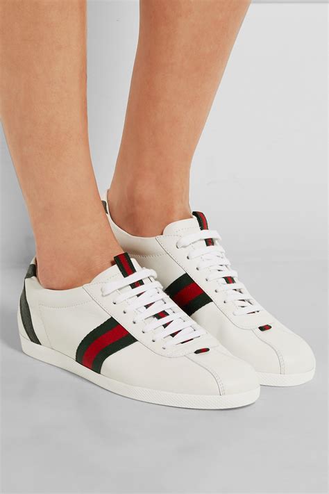 white gucci shors|white Gucci sneakers women's.